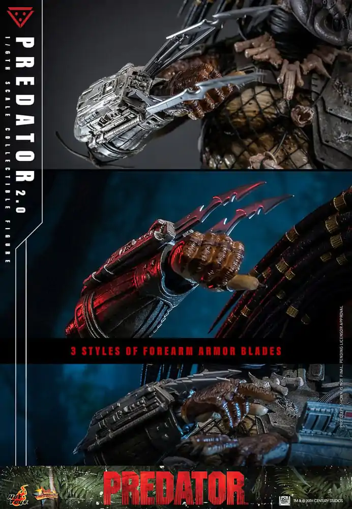 Predator Movie Masterpiece Actionfigur 1/6 Predator (2.0) 34 cm Produktfoto