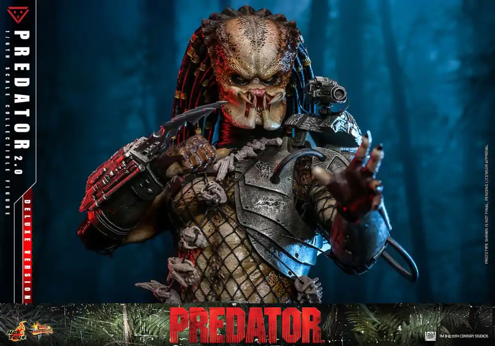 Predator Movie Masterpiece Actionfigur 1/6 Predator (2.0) Deluxe Version 34 cm Produktfoto