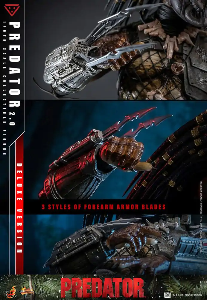 Predator Movie Masterpiece Actionfigur 1/6 Predator (2.0) Deluxe Version 34 cm Produktfoto