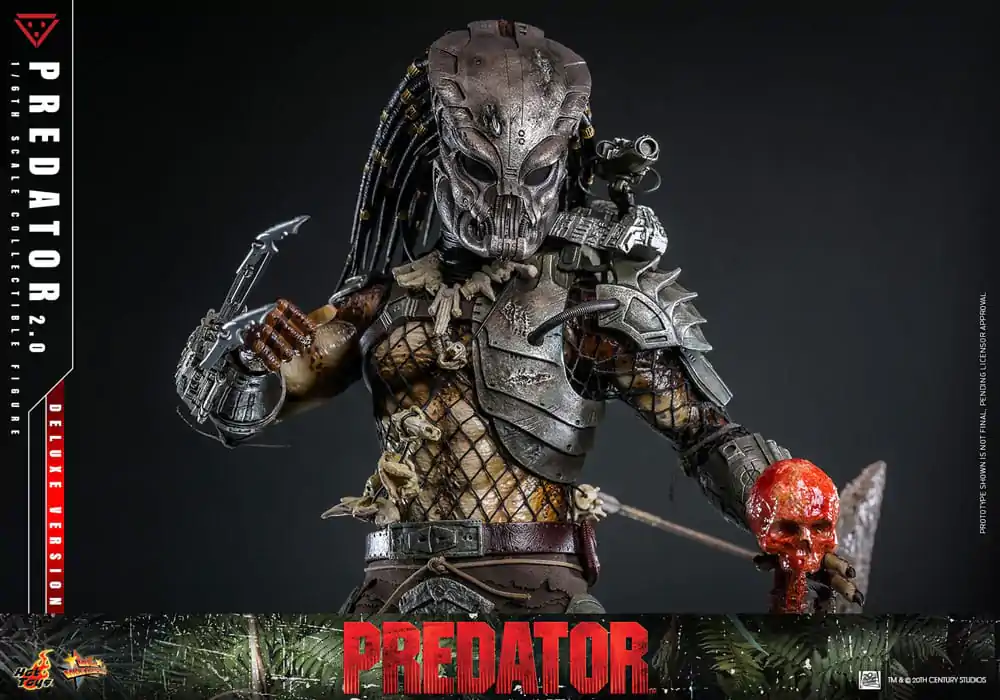 Predator Movie Masterpiece Actionfigur 1/6 Predator (2.0) Deluxe Version 34 cm Produktfoto