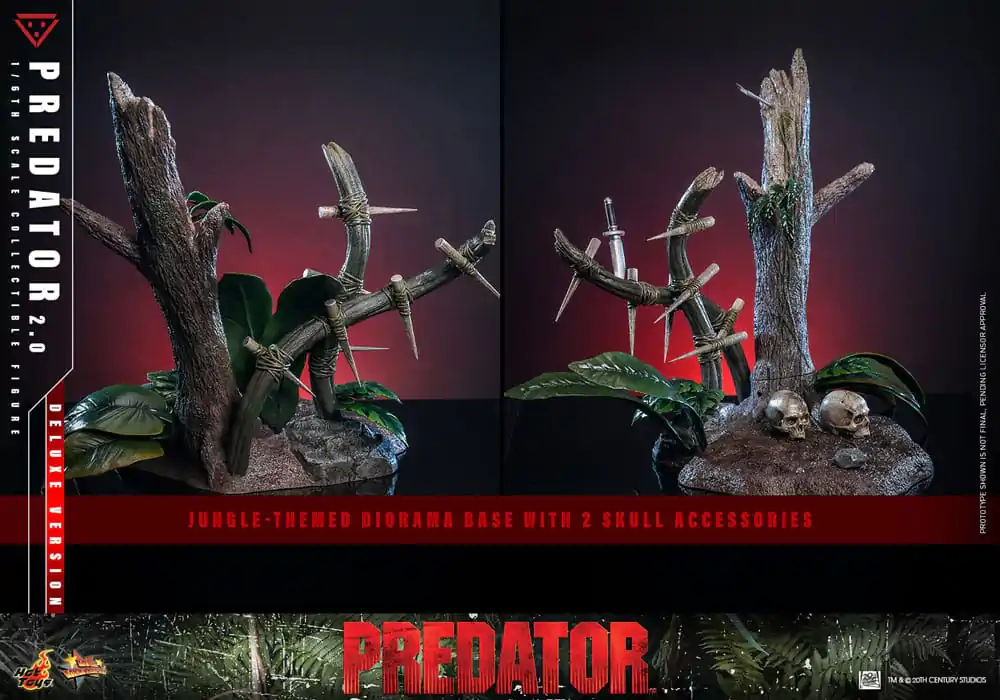 Predator Movie Masterpiece Actionfigur 1/6 Predator (2.0) Deluxe Version 34 cm Produktfoto
