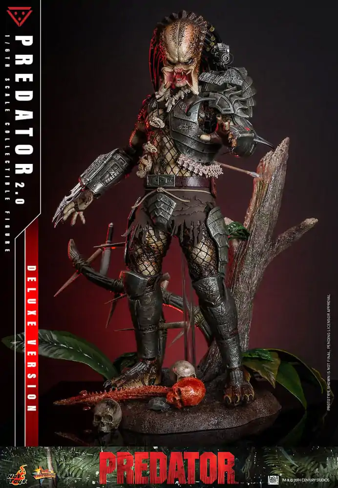 Predator Movie Masterpiece Actionfigur 1/6 Predator (2.0) Deluxe Version 34 cm Produktfoto