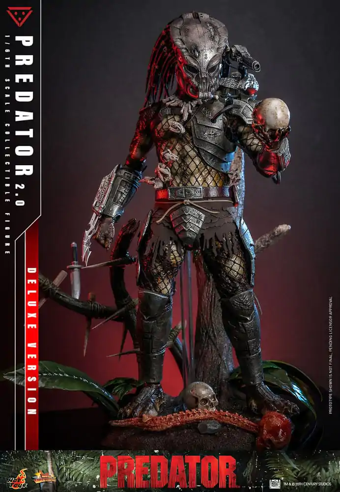 Predator Movie Masterpiece Actionfigur 1/6 Predator (2.0) Deluxe Version 34 cm Produktfoto
