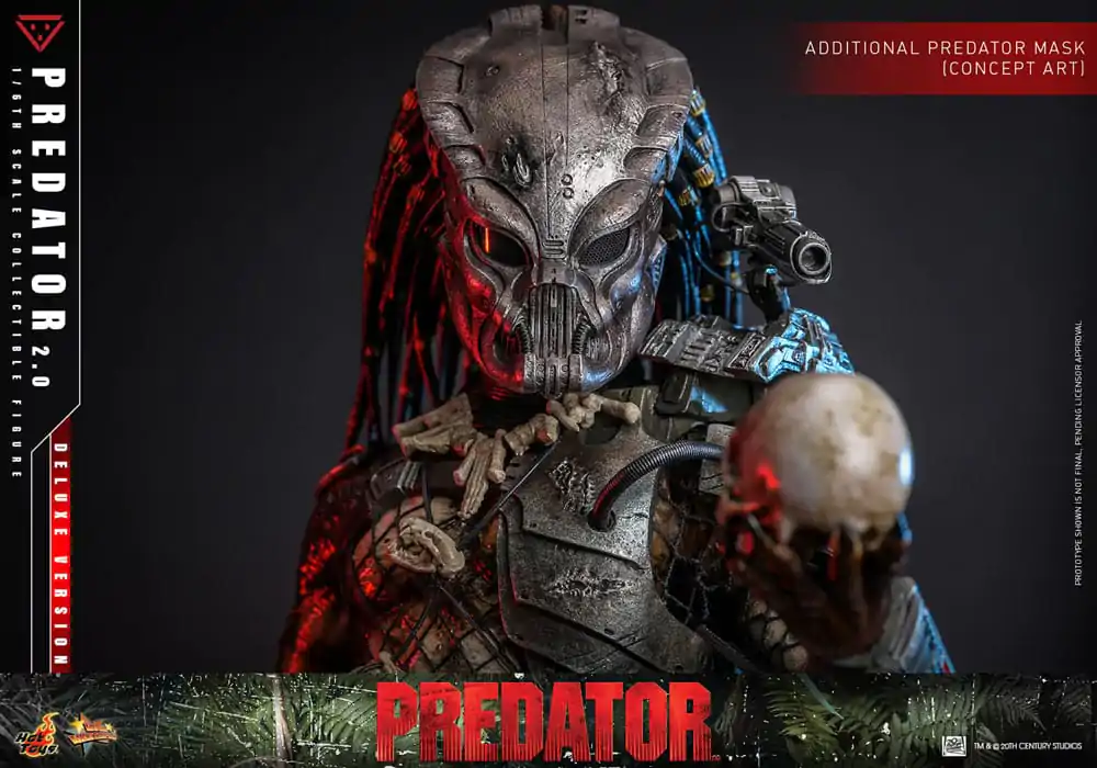 Predator Movie Masterpiece Actionfigur 1/6 Predator (2.0) Deluxe Version 34 cm Produktfoto