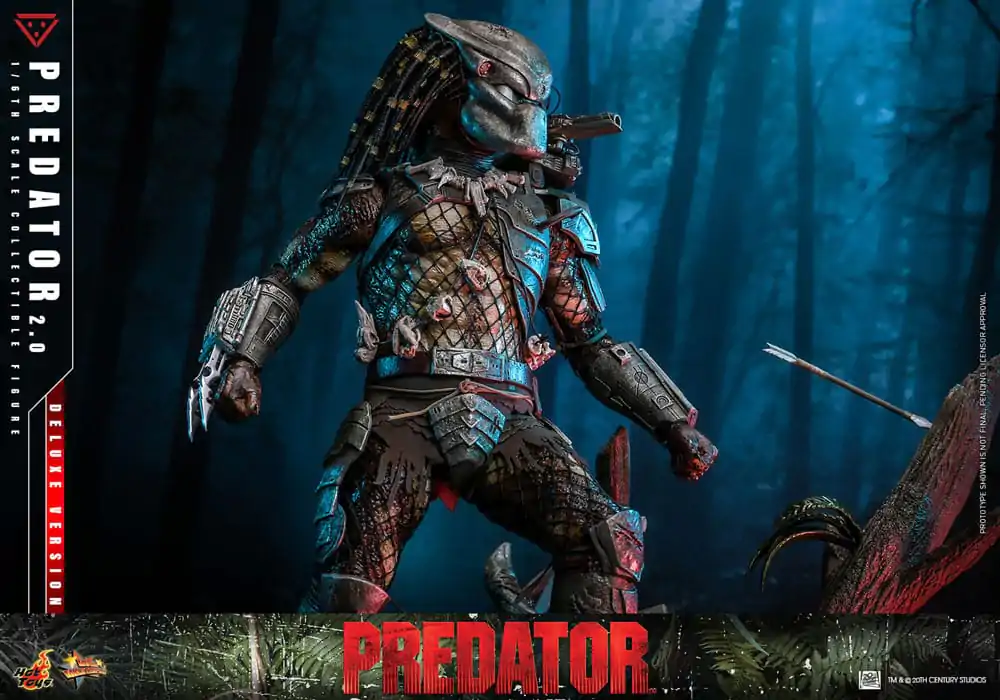 Predator Movie Masterpiece Actionfigur 1/6 Predator (2.0) Deluxe Version 34 cm Produktfoto