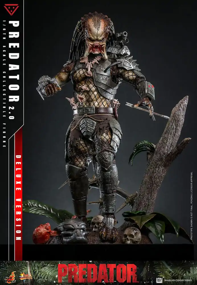 Predator Movie Masterpiece Actionfigur 1/6 Predator (2.0) Deluxe Version 34 cm Produktfoto