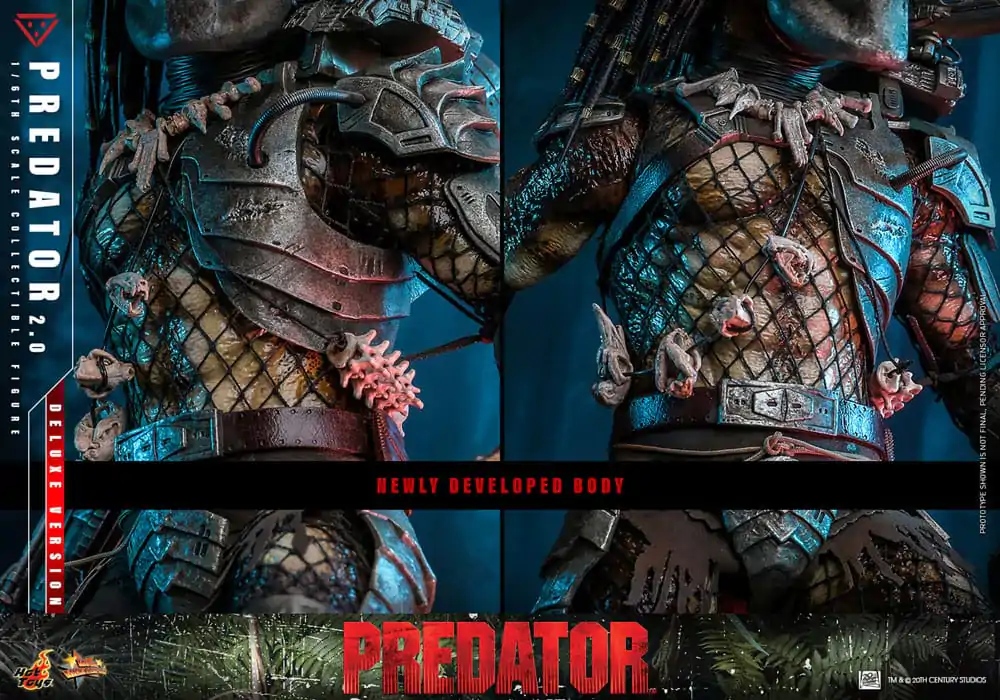 Predator Movie Masterpiece Actionfigur 1/6 Predator (2.0) Deluxe Version 34 cm Produktfoto