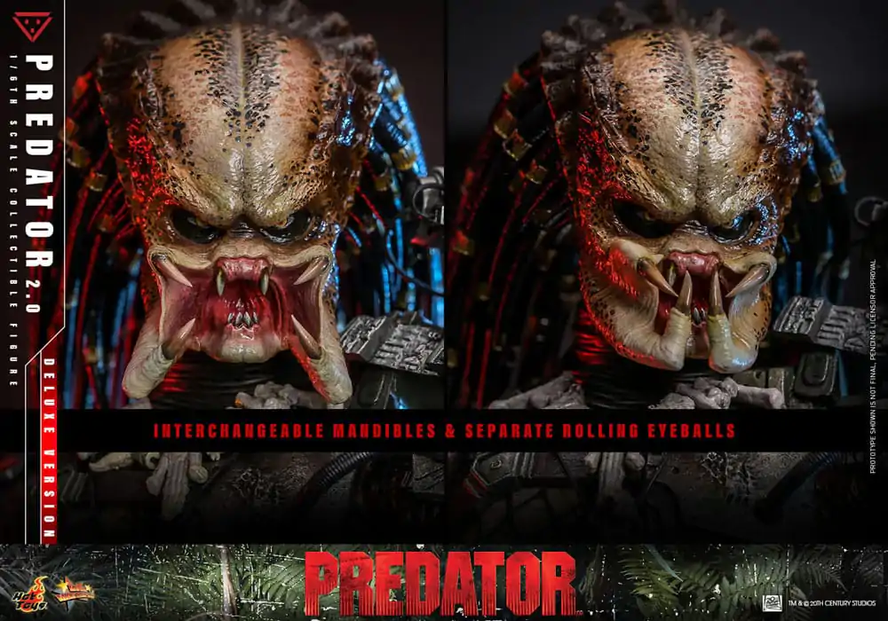 Predator Movie Masterpiece Actionfigur 1/6 Predator (2.0) Deluxe Version 34 cm Produktfoto