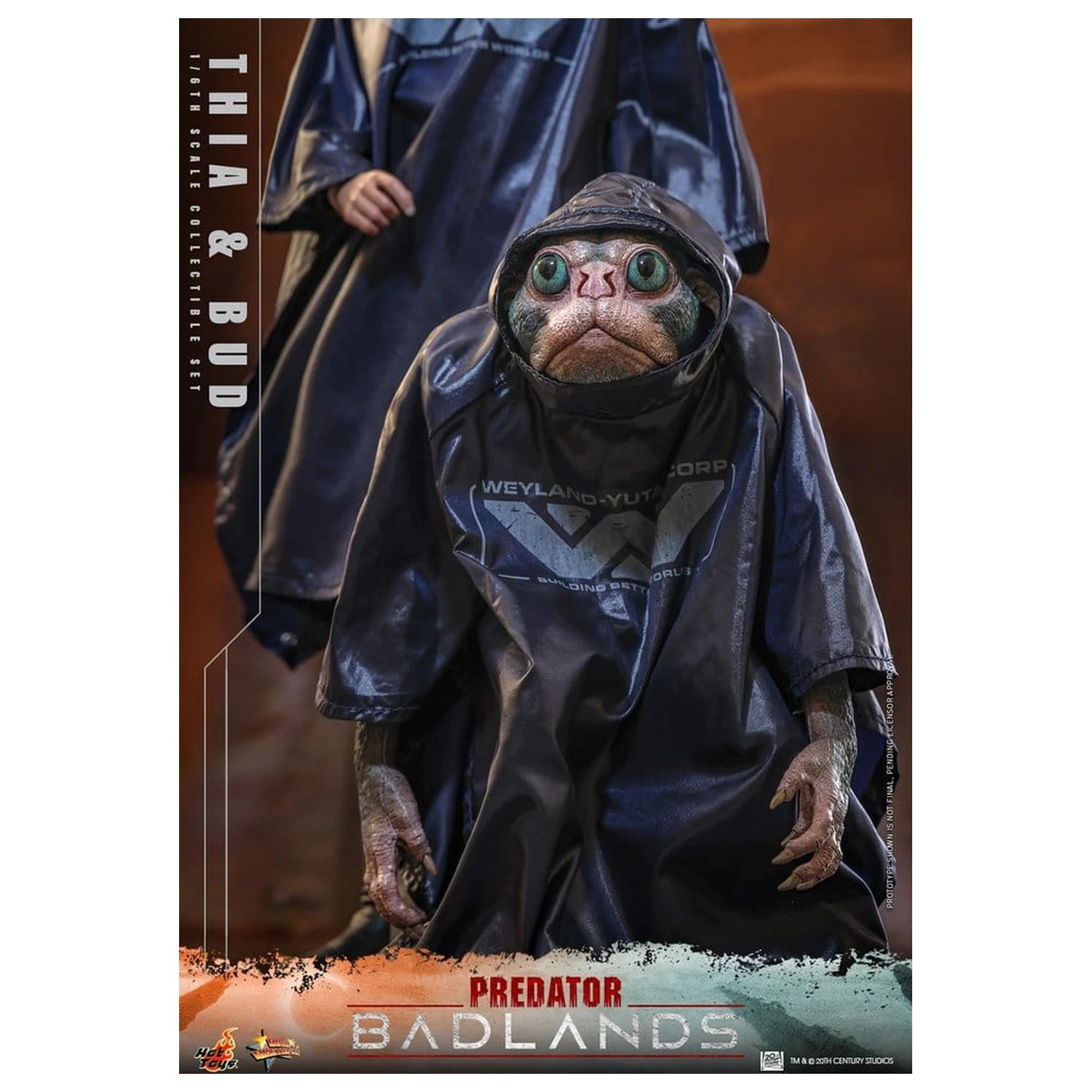Predator Sixth Scale Figur Set Thia and Bud 29 cm Produktfoto