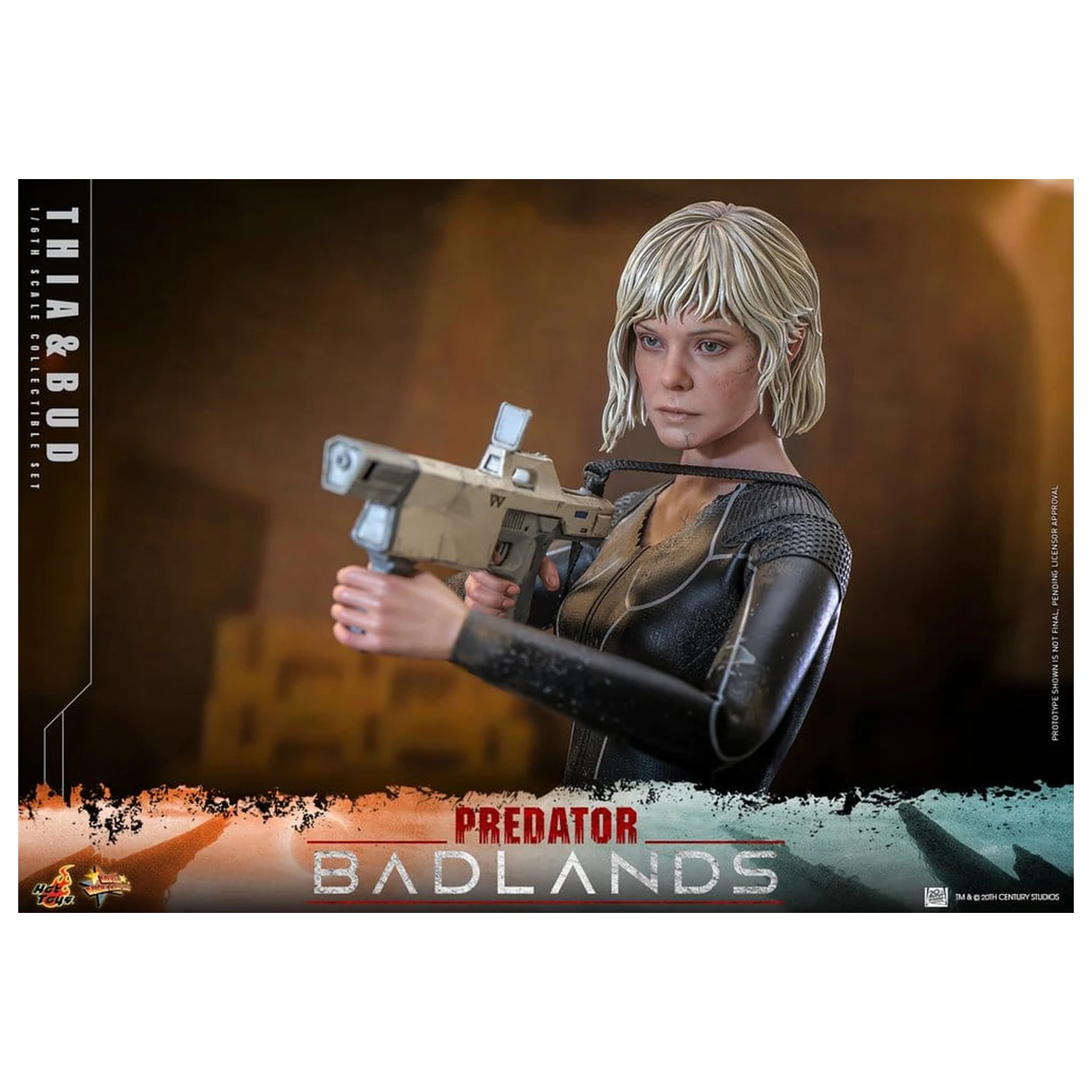 Predator Sixth Scale Figur Set Thia and Bud 29 cm Produktfoto