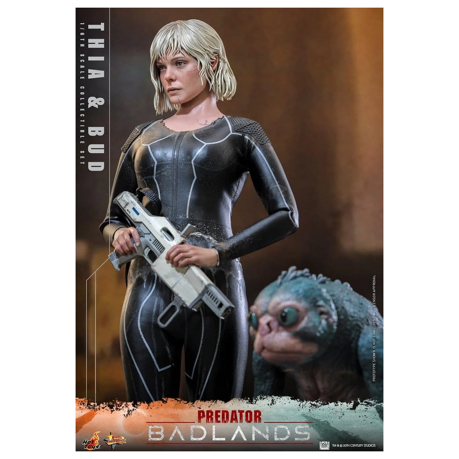 Predator Sixth Scale Figur Set Thia and Bud 29 cm Produktfoto