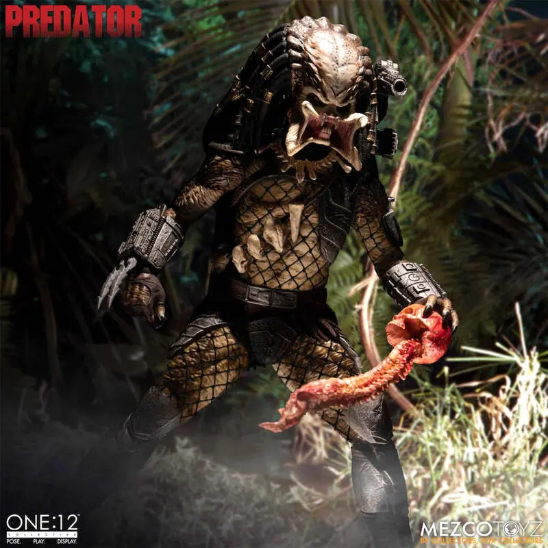 Predator Action Figur 1/12 Predator Deluxe Edition 17 cm Produktfoto
