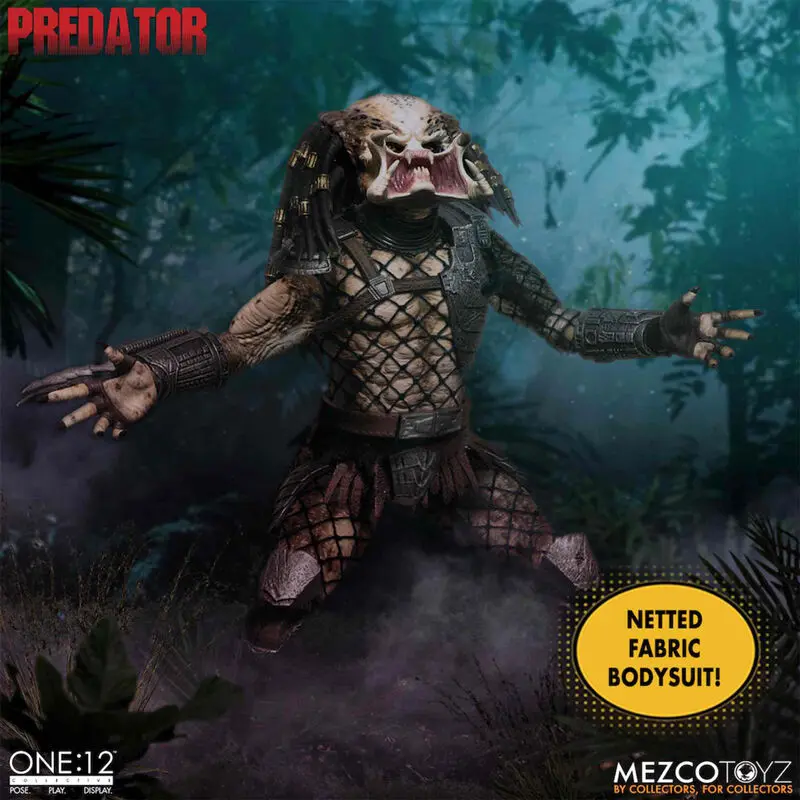 Predator Action Figur 1/12 Predator Deluxe Edition 17 cm Produktfoto