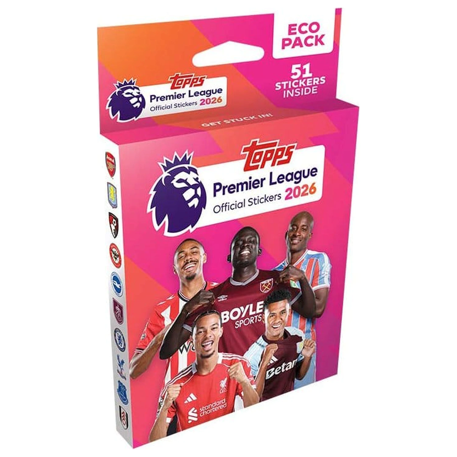 Premier League 2025/26 Sticker Sammlung Eco Pack Produktfoto
