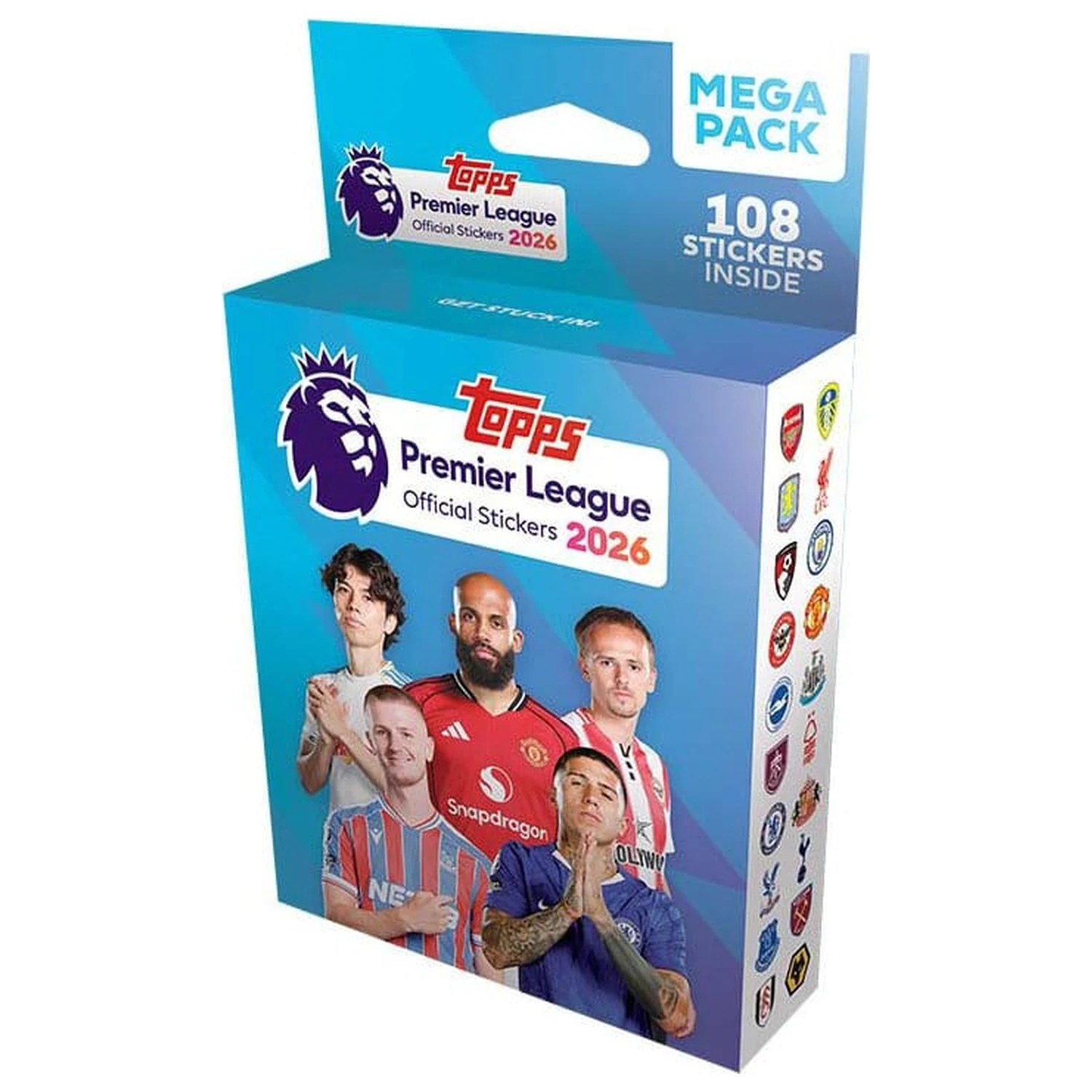 Premier League 2025/26 Sticker-Sammelalbum Mega Pack Produktfoto