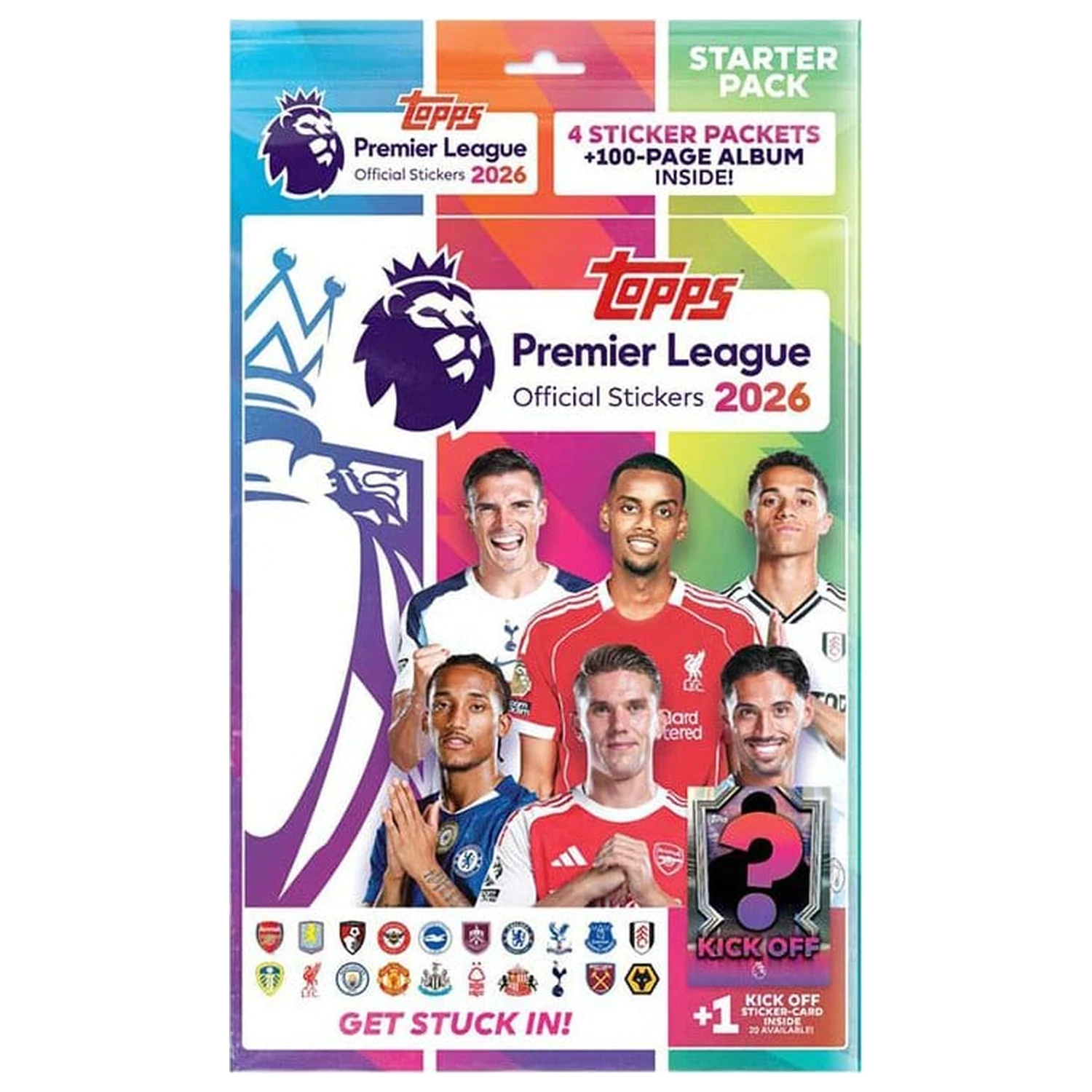 Premier League 2025/26 Sticker Starter Pack Produktfoto