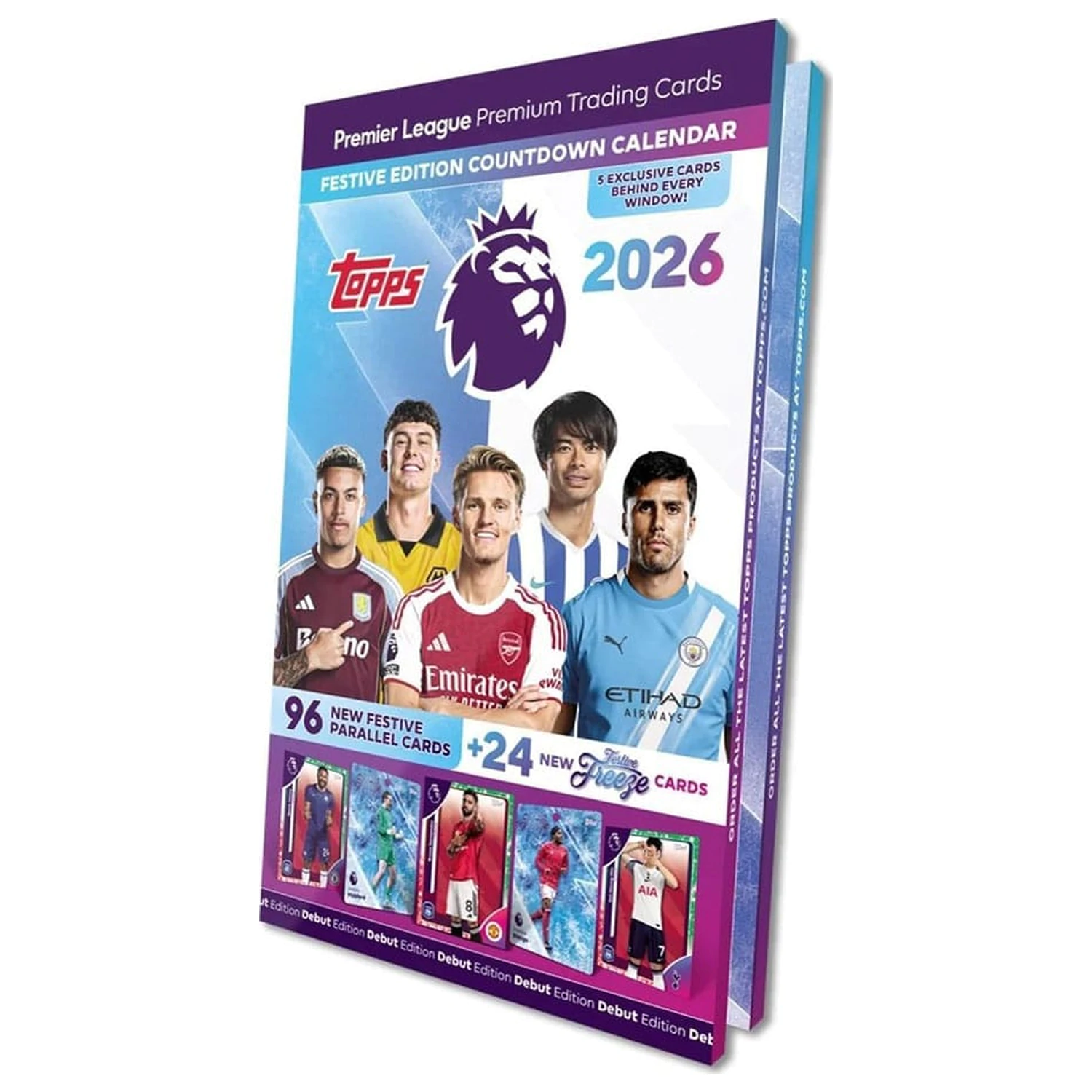 Premier League Trading Cards 2026 Countdown Kalender Produktfoto
