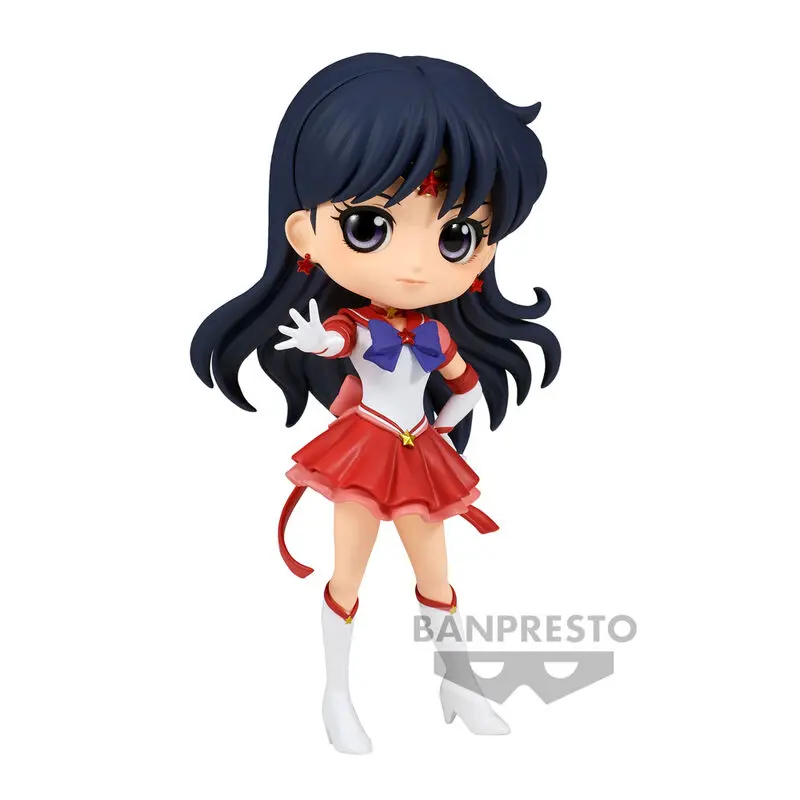 Pretty Guardian Sailor Moon Cosmos The Movie Q Posket PVC Statue Eternal Sailor Mars (Ver. A) 14 cm termékfotó