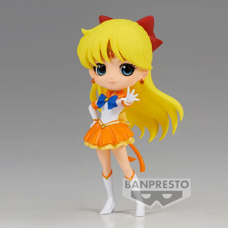 Pretty Guardian Sailor Moon Cosmos The Movie Q Posket PVC Statue Eternal Sailor Venus (Ver. A) 14 cm termékfotó