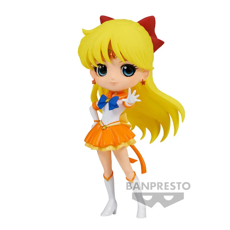 Pretty Guardian Sailor Moon Cosmos The Movie Q Posket PVC Statue Eternal Sailor Venus (Ver. A) 14 cm termékfotó