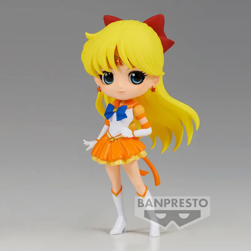 Pretty Guardian Sailor Moon Cosmos The Movie Q Posket PVC Statue Eternal Sailor Venus (Ver. B) 14 cm Produktfoto