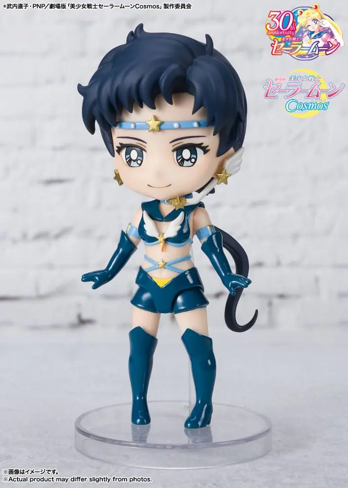 Pretty Guardian Sailor Moon Cosmos: The Movie Figuarts mini Actionfigur Sailor Star Fighter Cosmos Edition 9 cm Produktfoto