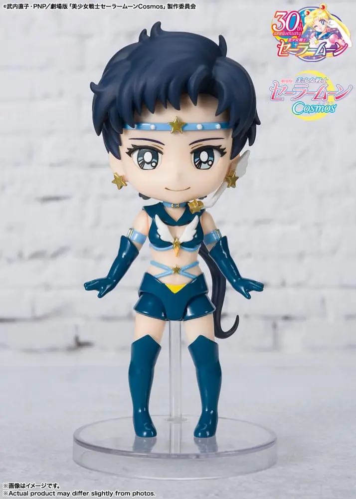 Pretty Guardian Sailor Moon Cosmos: The Movie Figuarts mini Actionfigur Sailor Star Fighter Cosmos Edition 9 cm Produktfoto