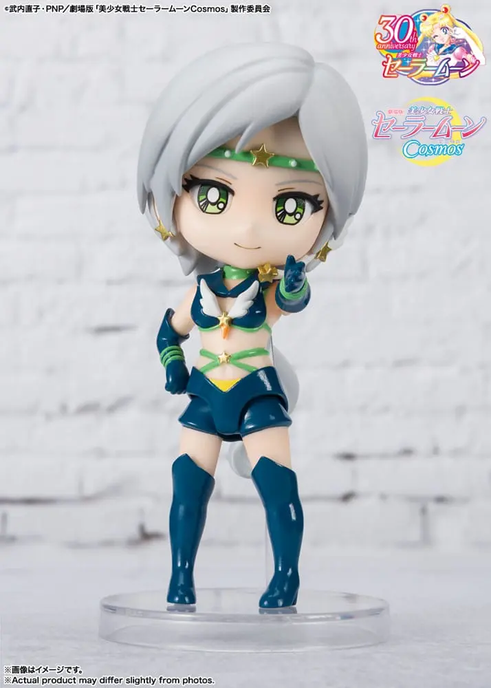 Pretty Guardian Sailor Moon Cosmos: The Movie Figuarts mini Actionfigur Sailor Star Healer Cosmos Edition 9 cm Produktfoto