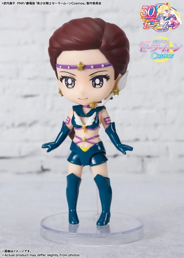Pretty Guardian Sailor Moon Cosmos: The Movie Figuarts mini Actionfigur Sailor Star Maker Cosmos Edition 9 cm Produktfoto