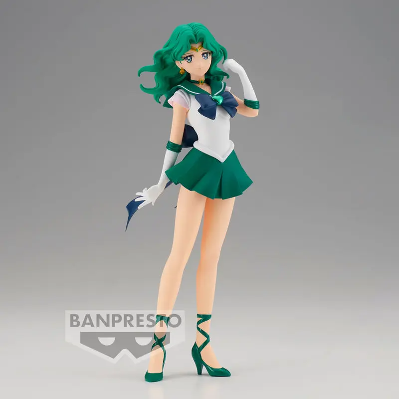 Pretty Guardian Sailor Moon Cosmos The Movie Glitter &amp; Glamours PVC Statue Super Sailor Neptune 23 cm Produktfoto