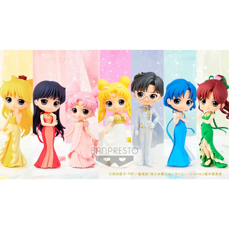 Pretty Guardian Sailor Moon Eternal the Movie Princess Venus Q Posket A Figur 14cm Produktfoto