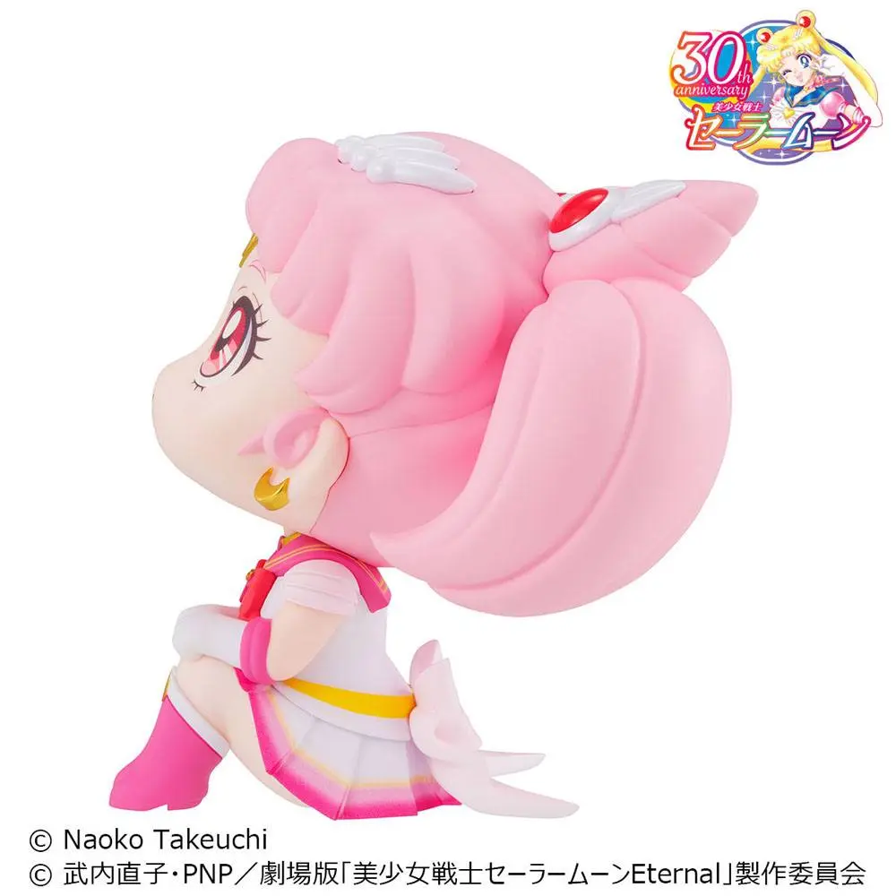 Pretty Guardian Sailor Moon Look Up PVC Statue Super Sailor Chibi Moon 11 cm Produktfoto