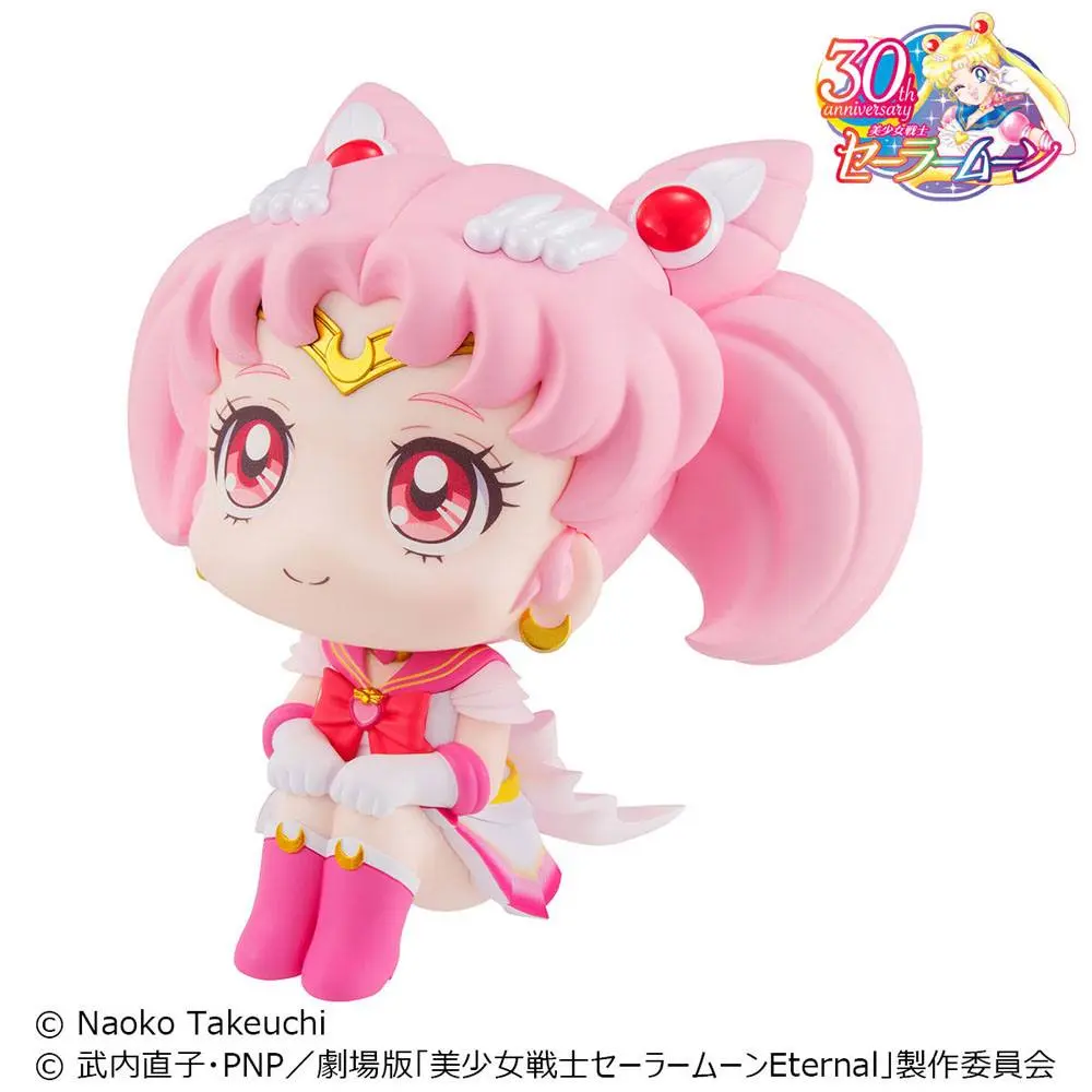 Pretty Guardian Sailor Moon Look Up PVC Statue Super Sailor Chibi Moon 11 cm Produktfoto