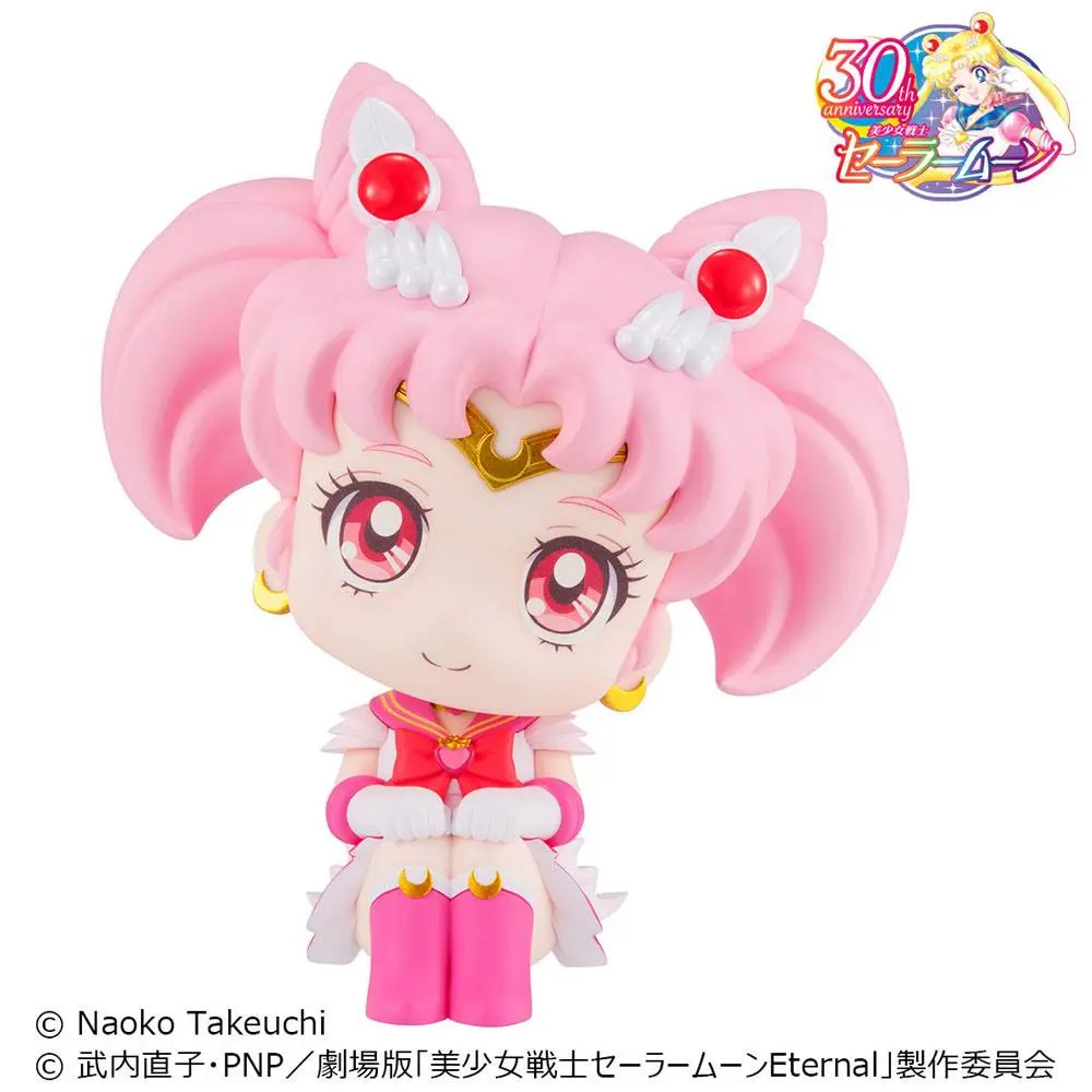 Pretty Guardian Sailor Moon Look Up PVC Statue Super Sailor Chibi Moon 11 cm Produktfoto