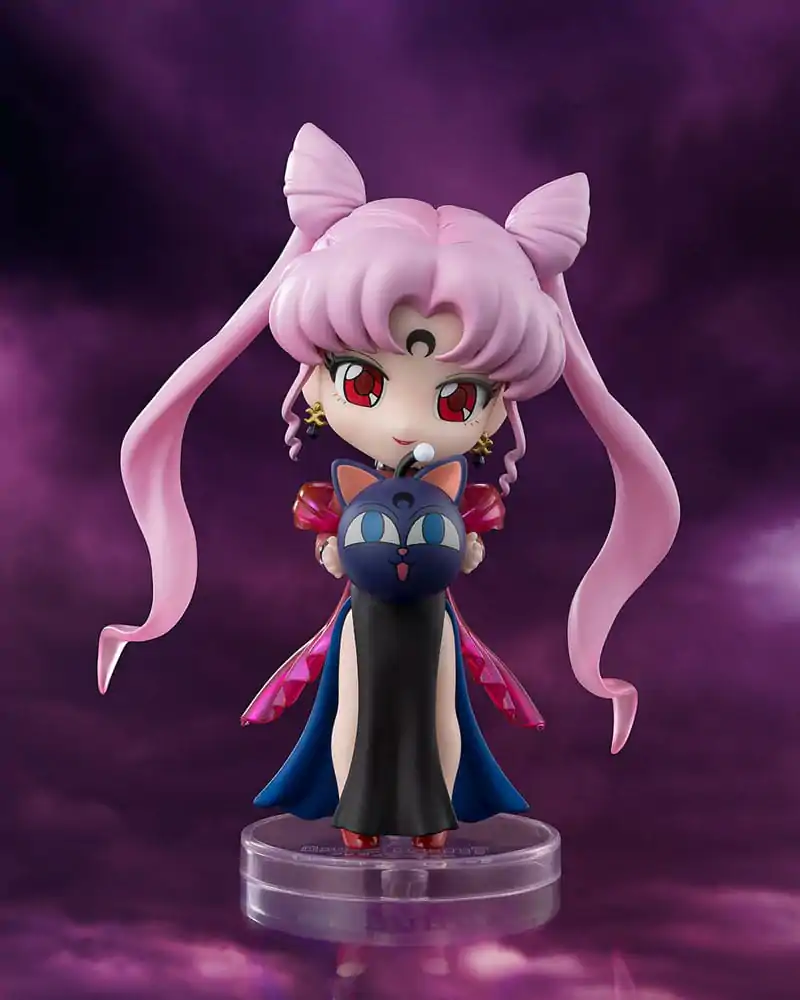 Pretty Guardian Sailor Moon R Figuarts mini Actionfigur Black Lady 9 cm Produktfoto