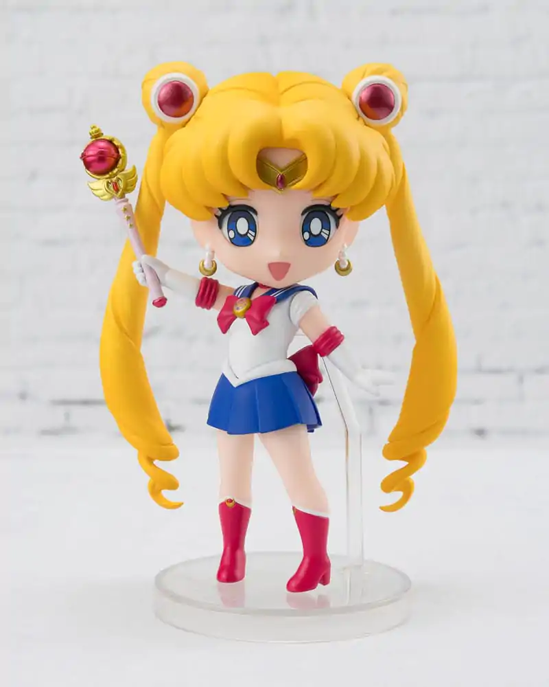 Pretty Guardian Sailor Moon R Figuarts mini Action Figur Sailor Moon Crystal Star Compact Edition 9 cm Produktfoto