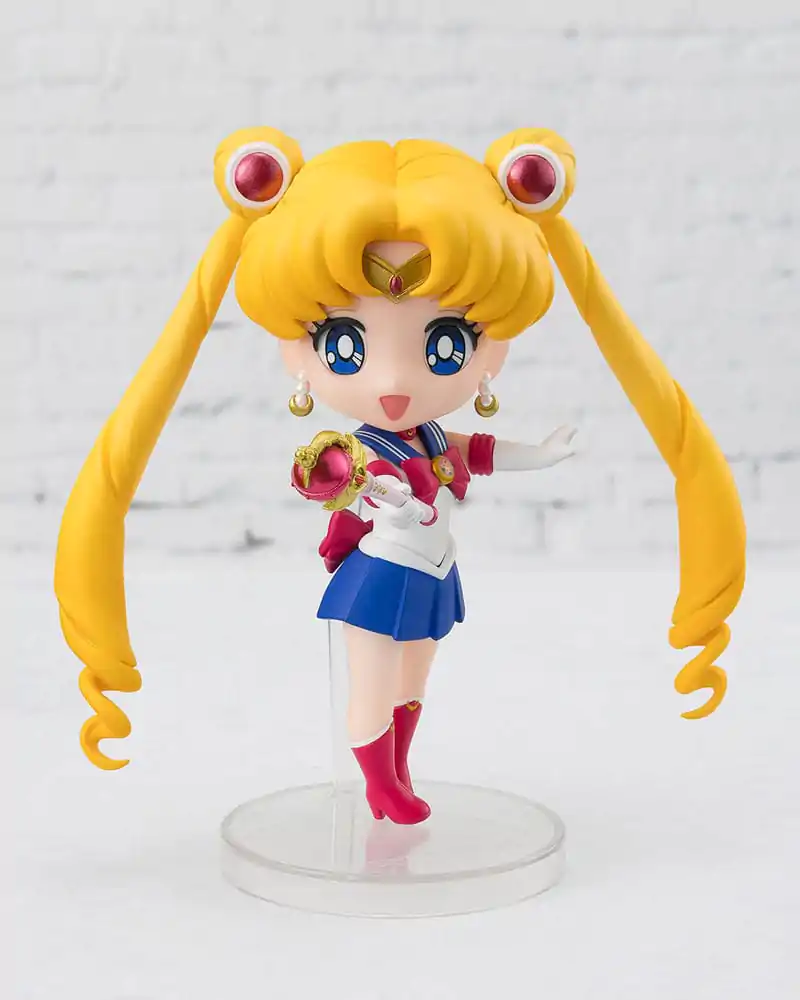 Pretty Guardian Sailor Moon R Figuarts mini Action Figur Sailor Moon Crystal Star Compact Edition 9 cm Produktfoto