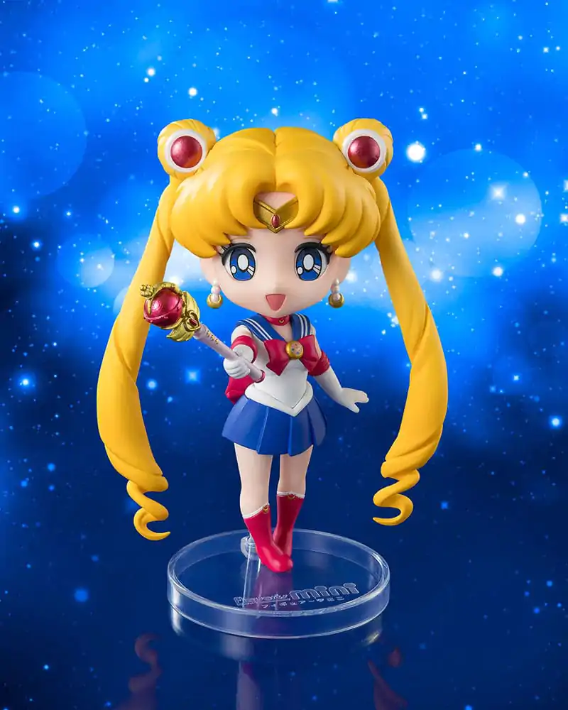 Pretty Guardian Sailor Moon R Figuarts mini Action Figur Sailor Moon Crystal Star Compact Edition 9 cm Produktfoto
