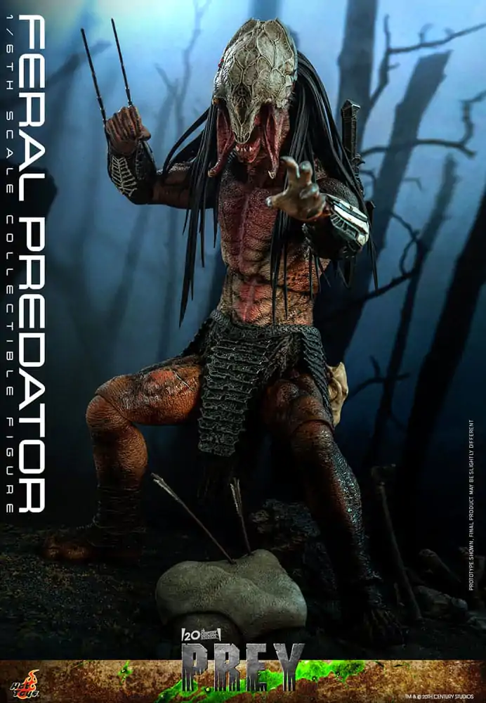 Prey Actionfigur 1/6 Feral Predator 37 cm Produktfoto