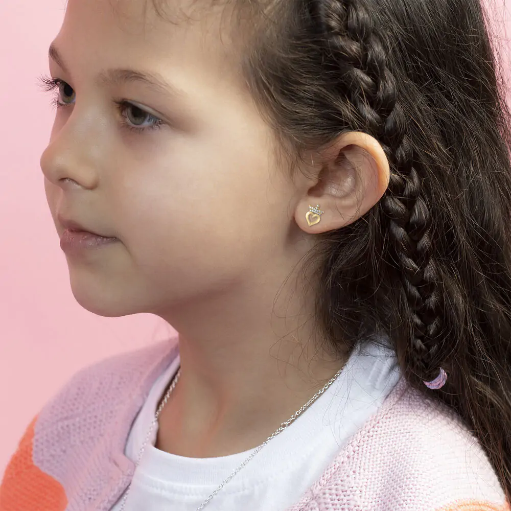 "Princess" Ohrringe und Schmuckplatte Produktfoto