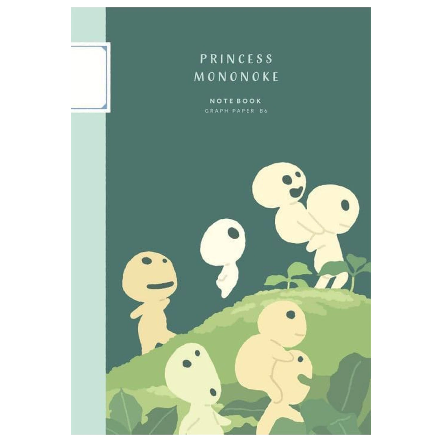 Princess Mononoke Notizbuch Kodama Produktfoto