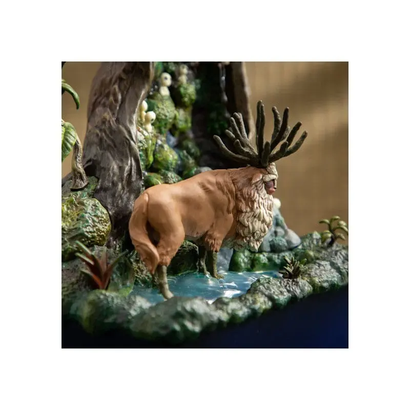 Prinzessin Mononoke Statue Bonsai Water Garden Mysterious Forest 24 cm termékfotó