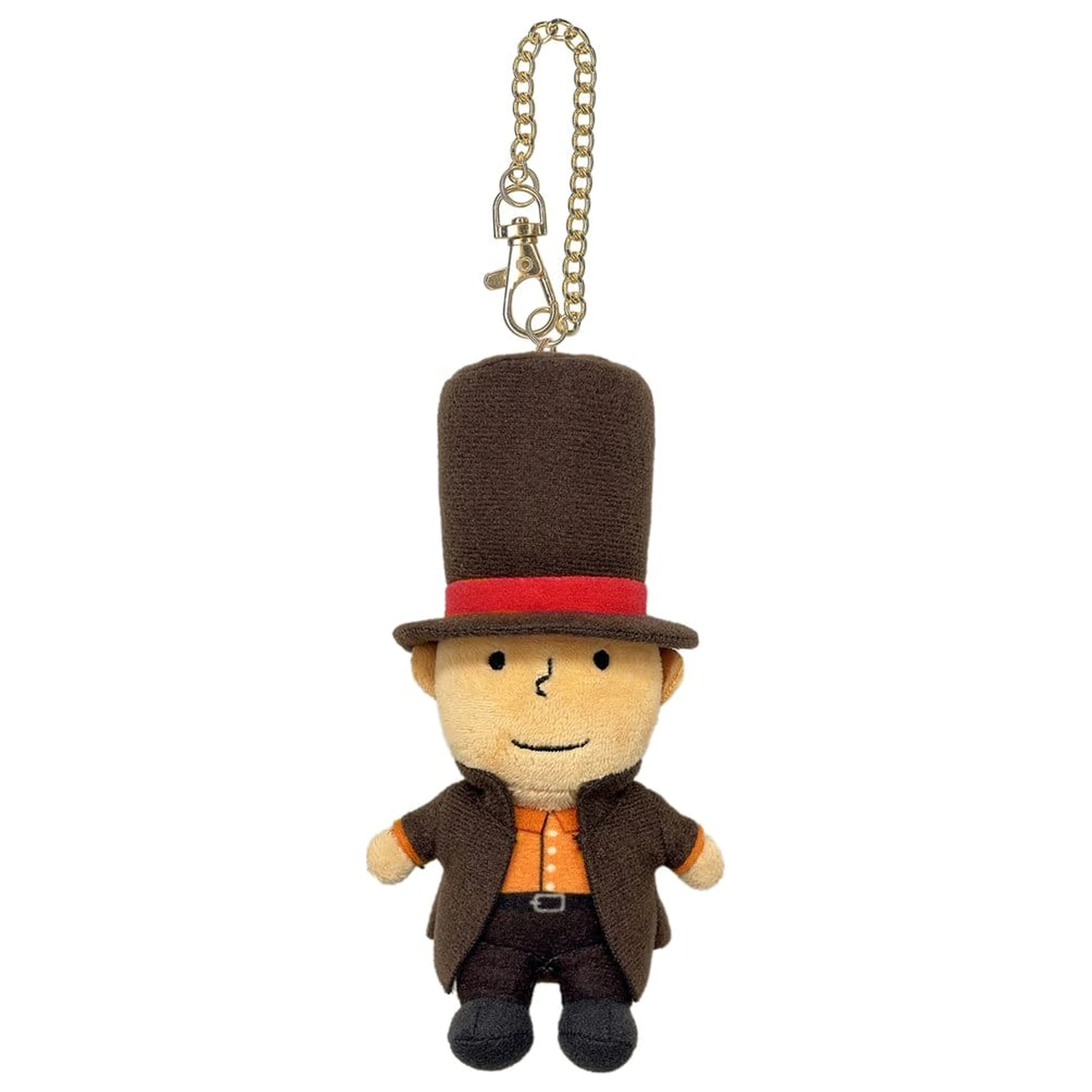 Professor Layton and the New World of Steam Plüsch-Schlüsselanhänger Metall 16 cm Produktfoto