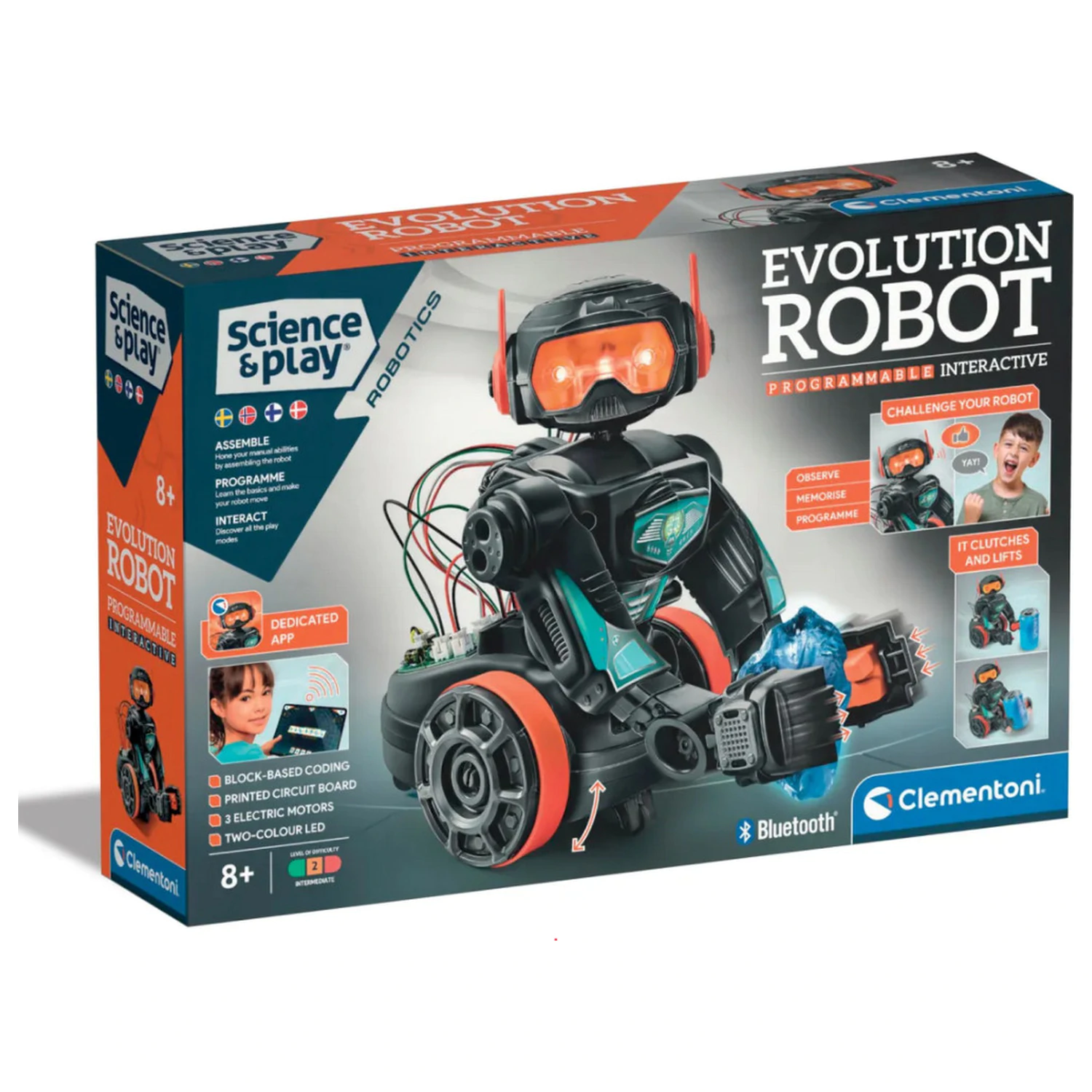 Programmierbarer Spielzeug Roboter Evolution Roboter Bausatz Produktfoto