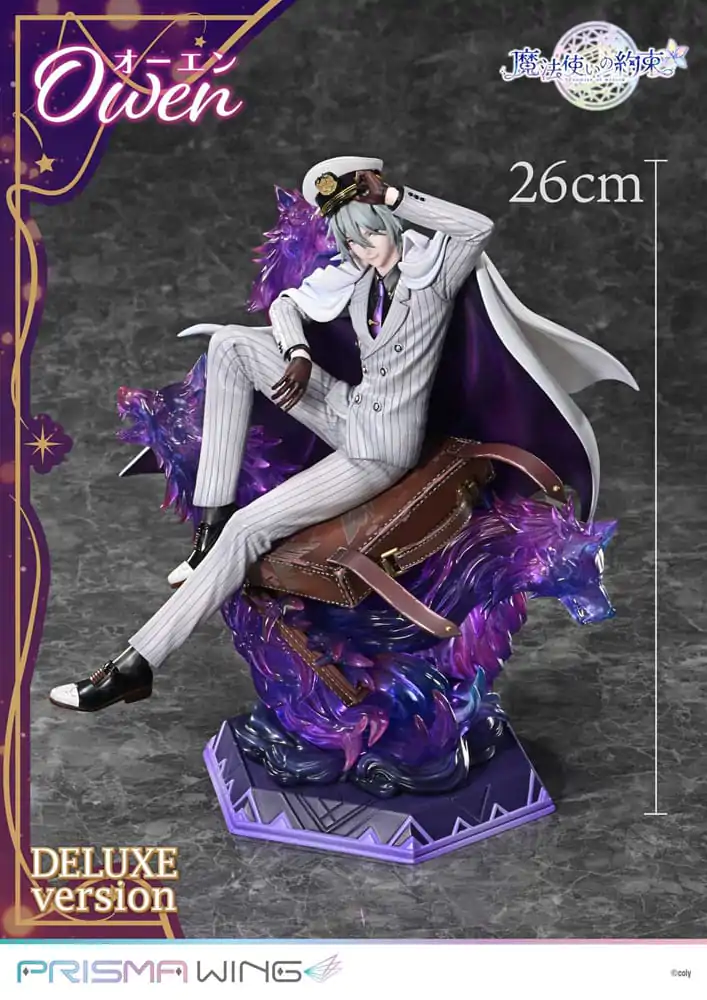 Promise of Wizard Prisma Wing PVC Statue 1/7 Owen Deluxe Version 26 cm Produktfoto