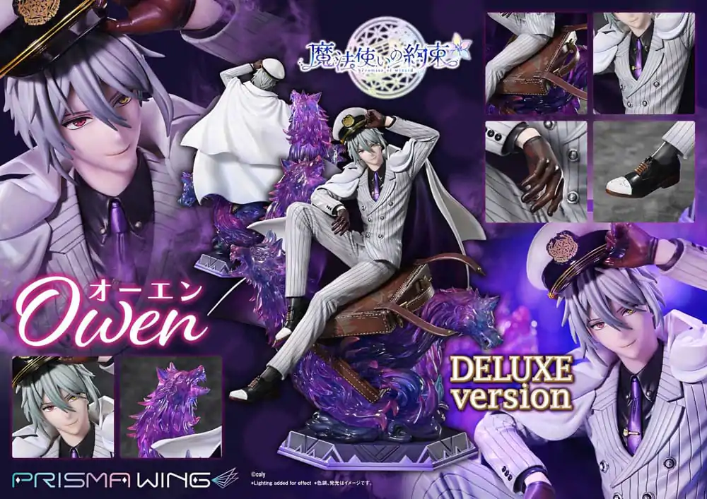 Promise of Wizard Prisma Wing PVC Statue 1/7 Owen Deluxe Version 26 cm Produktfoto