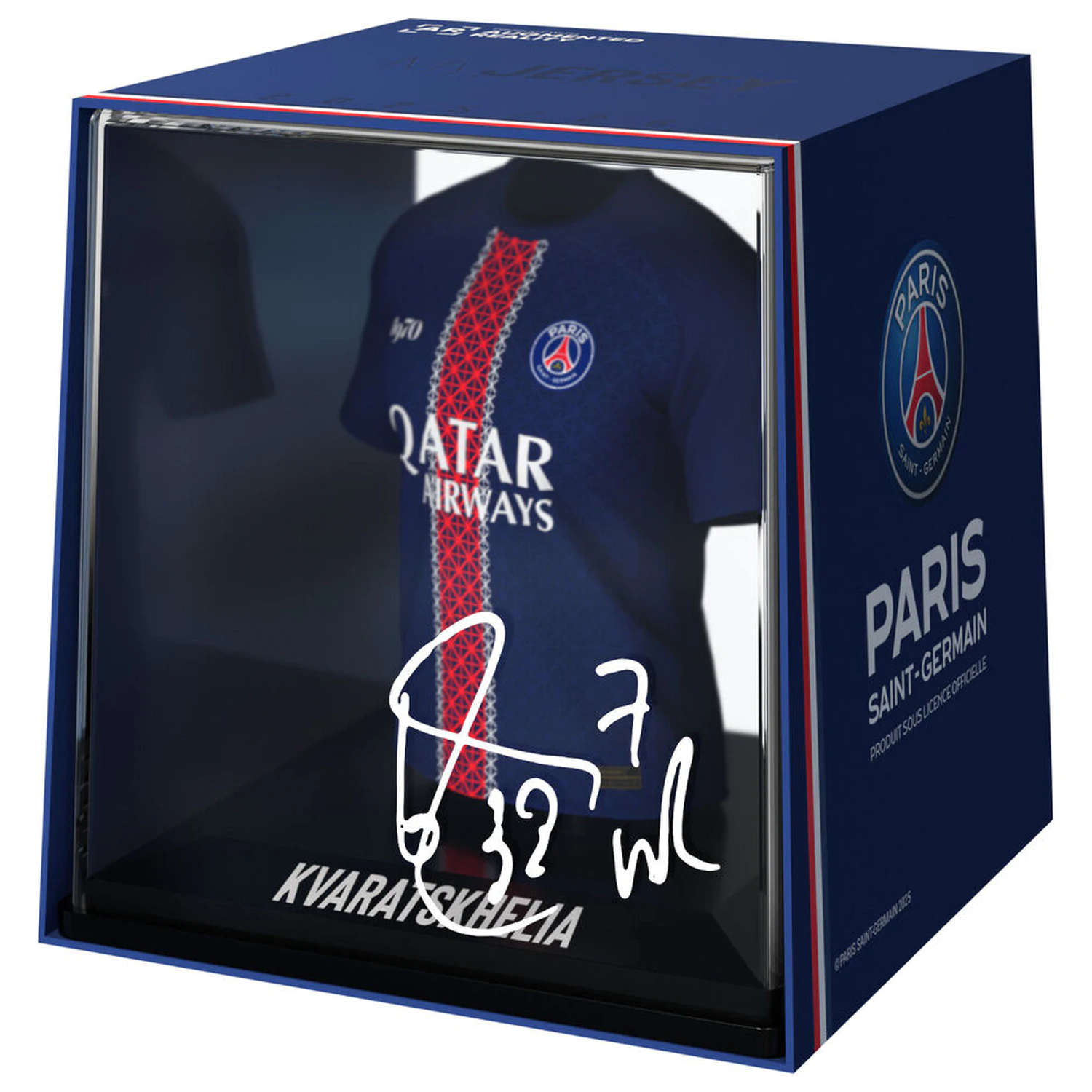 PSG Kvaratskhelia Mini-T-Shirt Figur Produktfoto