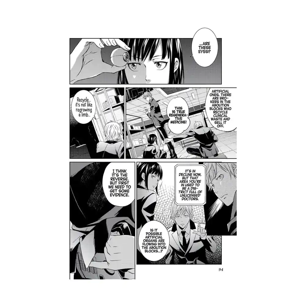 Psycho-Pass: Inspector Shinya Kogami Manga Band 2 Produktfoto