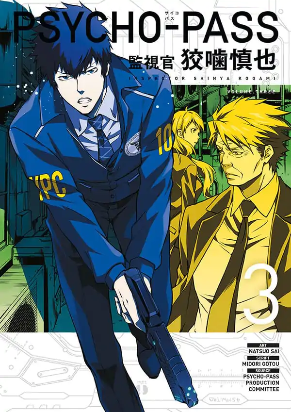 Psycho-Pass: Inspector Shinya Kogami Manga Band 3 Produktfoto