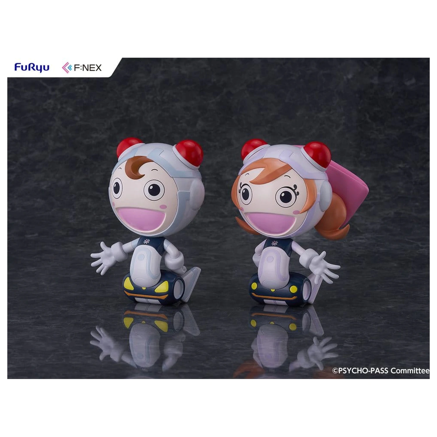Psycho-Pass: Providence F:NEX PVC Figuren 2er-Pack Komissa Taro & Komissa Hanako 15 cm Produktfoto